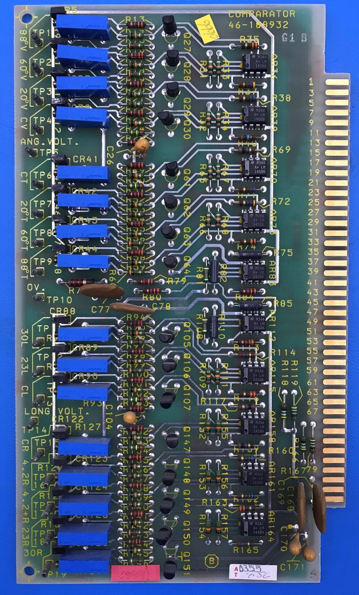 Comparator Board (46-188932 G1-B) GE Advantx