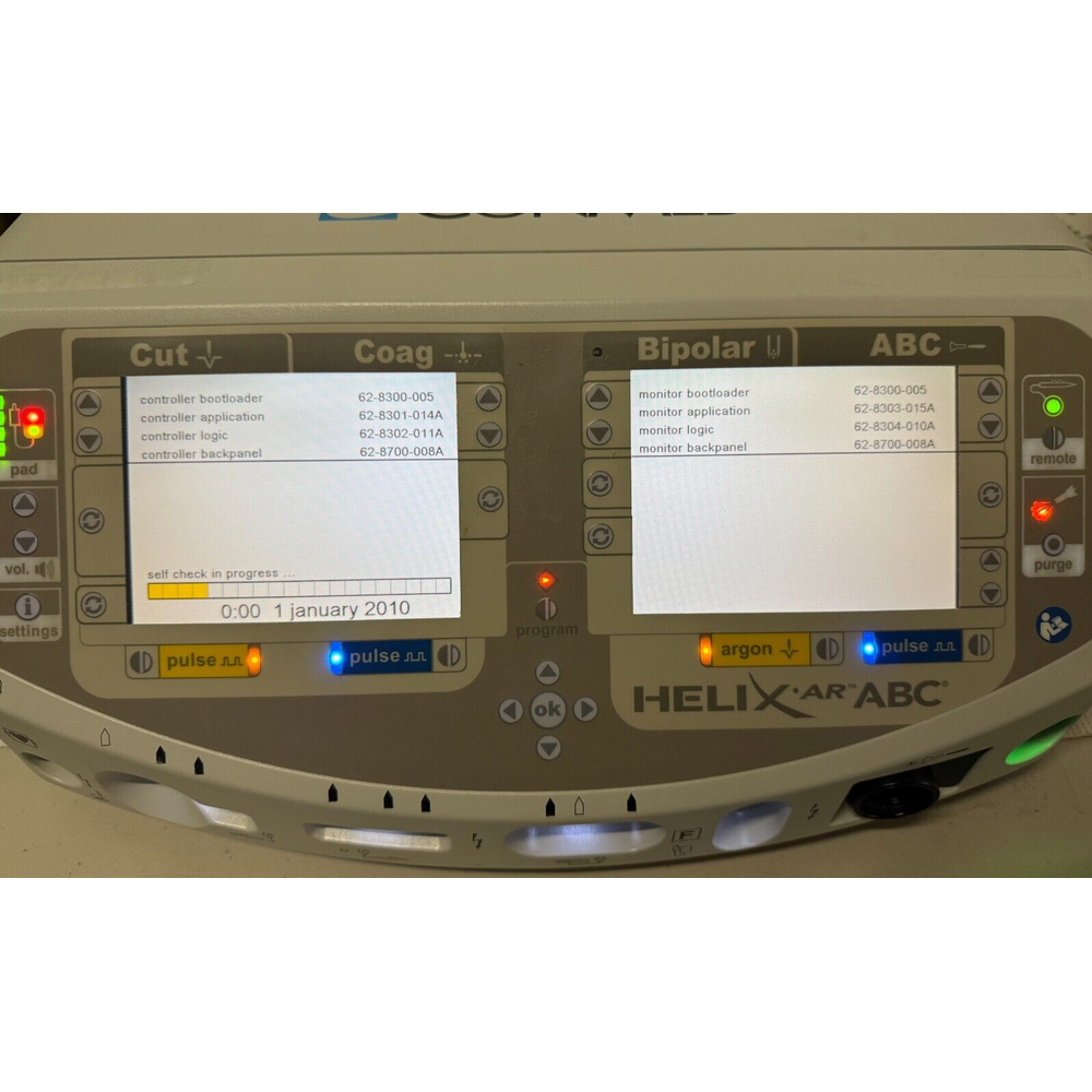ConMed – HelixAR electrosurgical unit – 60-8800-001 – with 30-day warranty