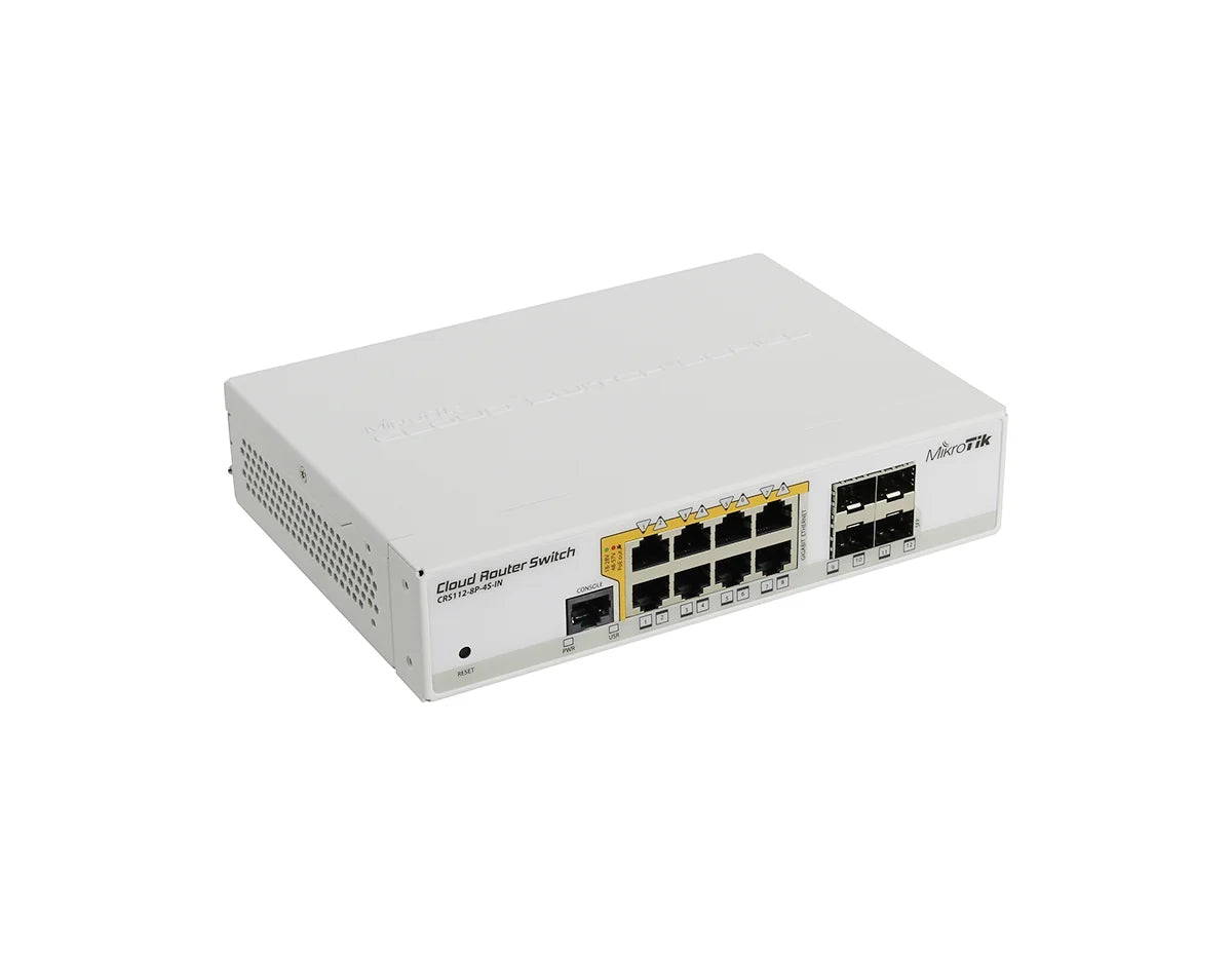 Mikrotik CRS112-8P-4S-IN Switch