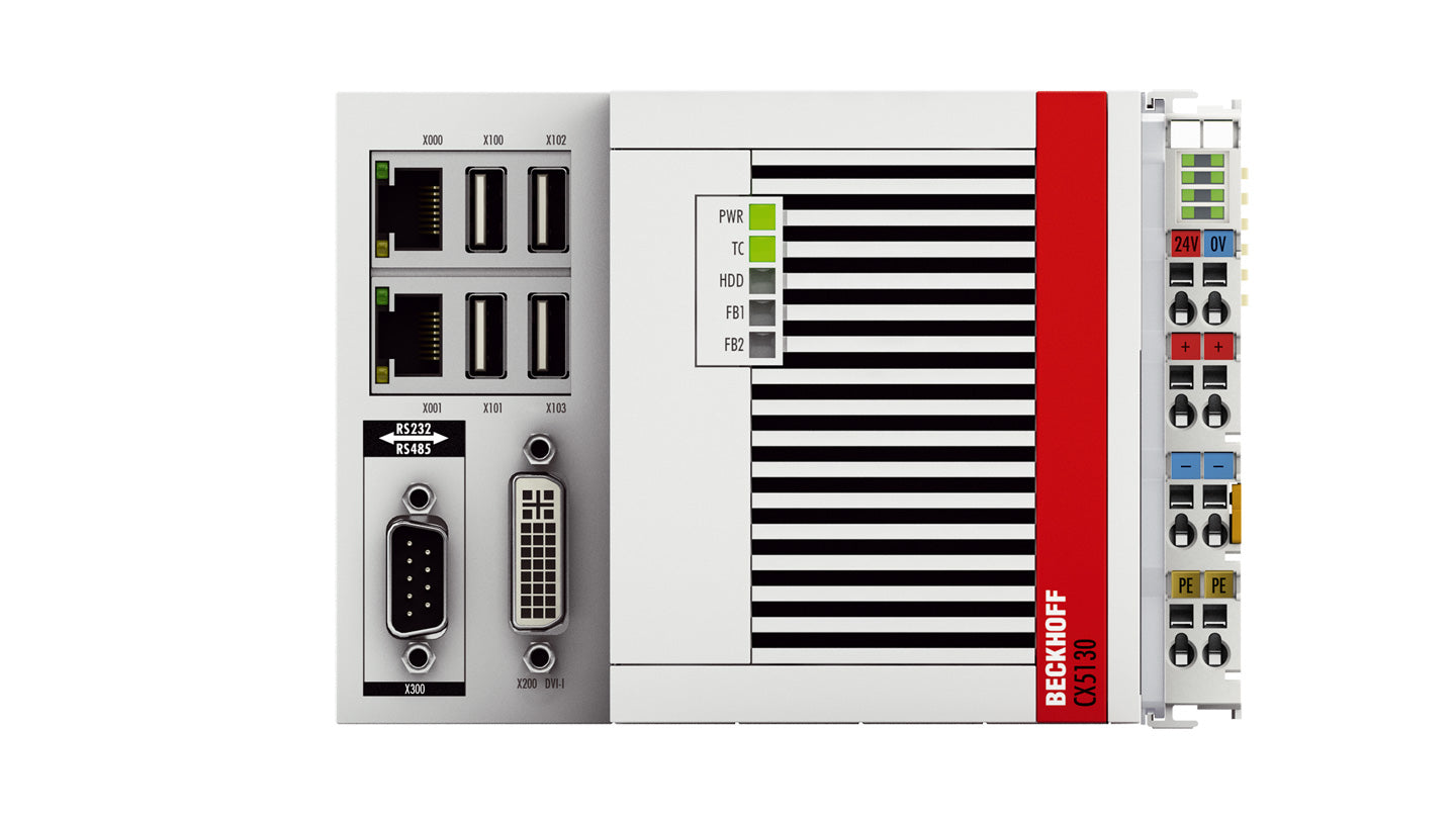 Beckhoff CX5130-0121 CX5000 Series DIN Rail Industrial PC