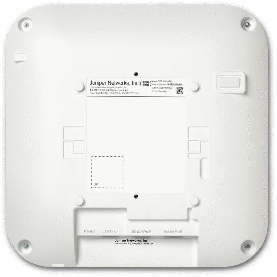 Mist AP36 Tri Band Wi-Fi 7 IEEE 802.11 a/b/g/n/ac/ax/be 17.98 Gbit/s Wireless Access Point - Indoor