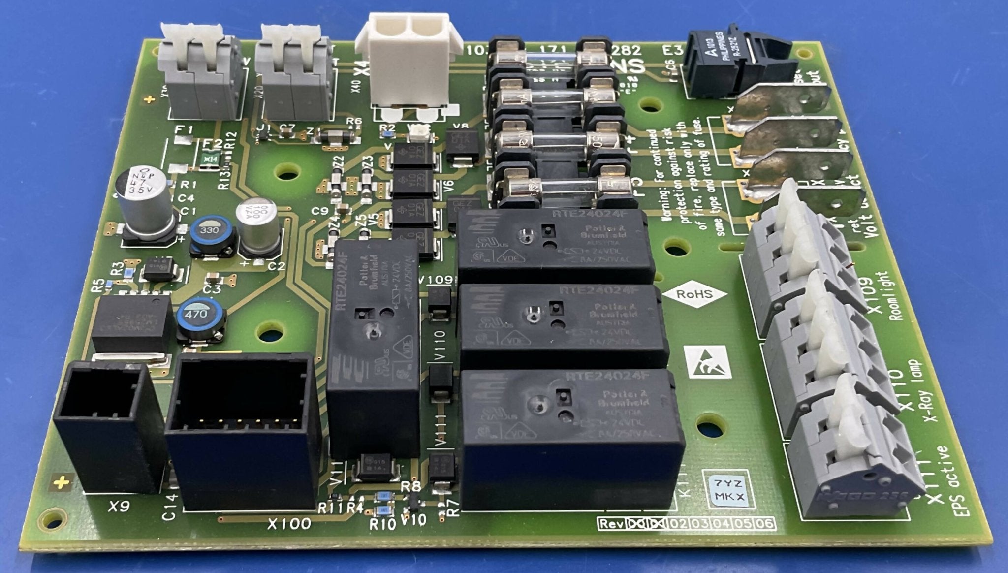 D102 EXTERNAL INTERFACE/RESET PCB (10359171) SIEMENS
