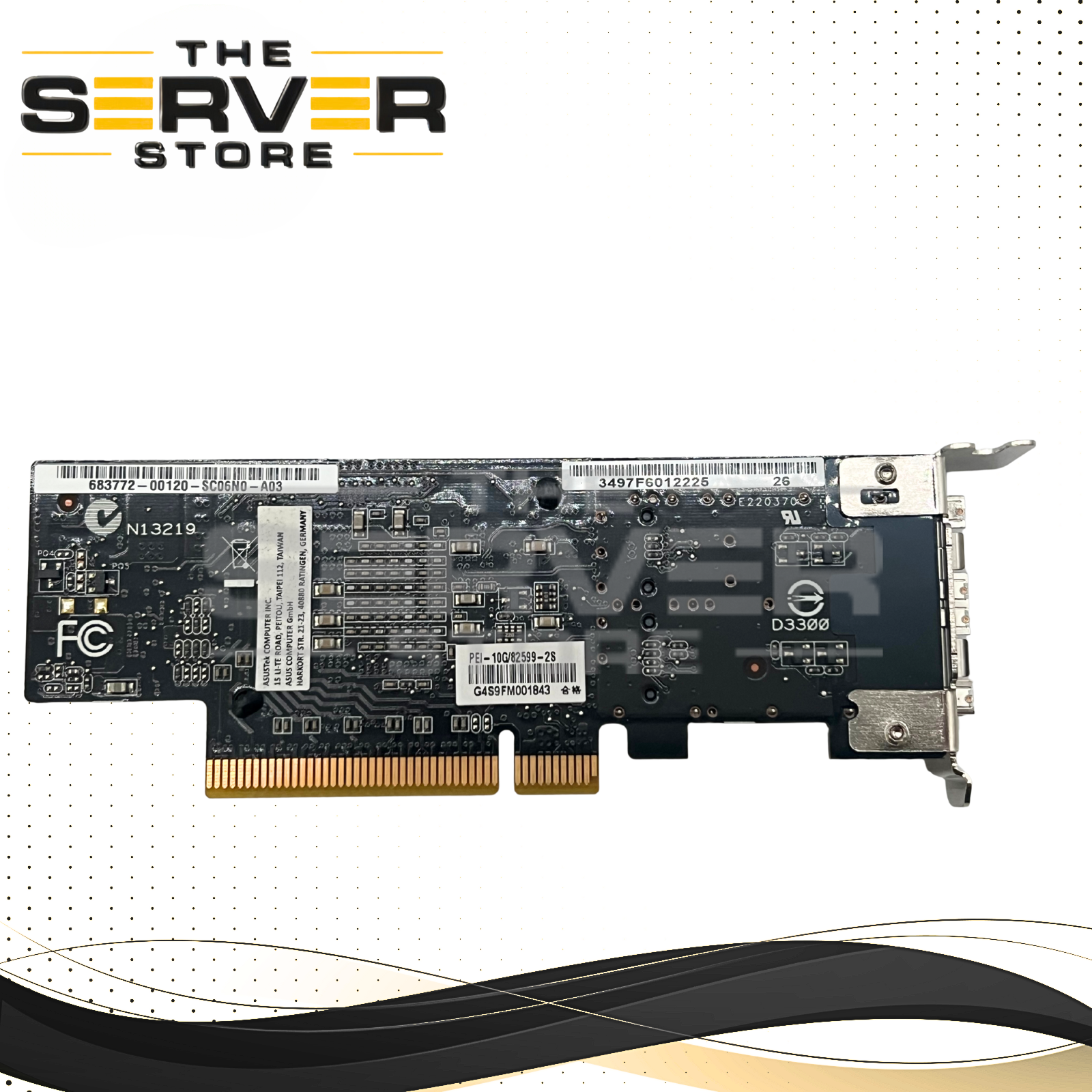 ASUS Dual Port 10GbE SFP+ Ethernet Server Adapter PEI-10G-82599-2S