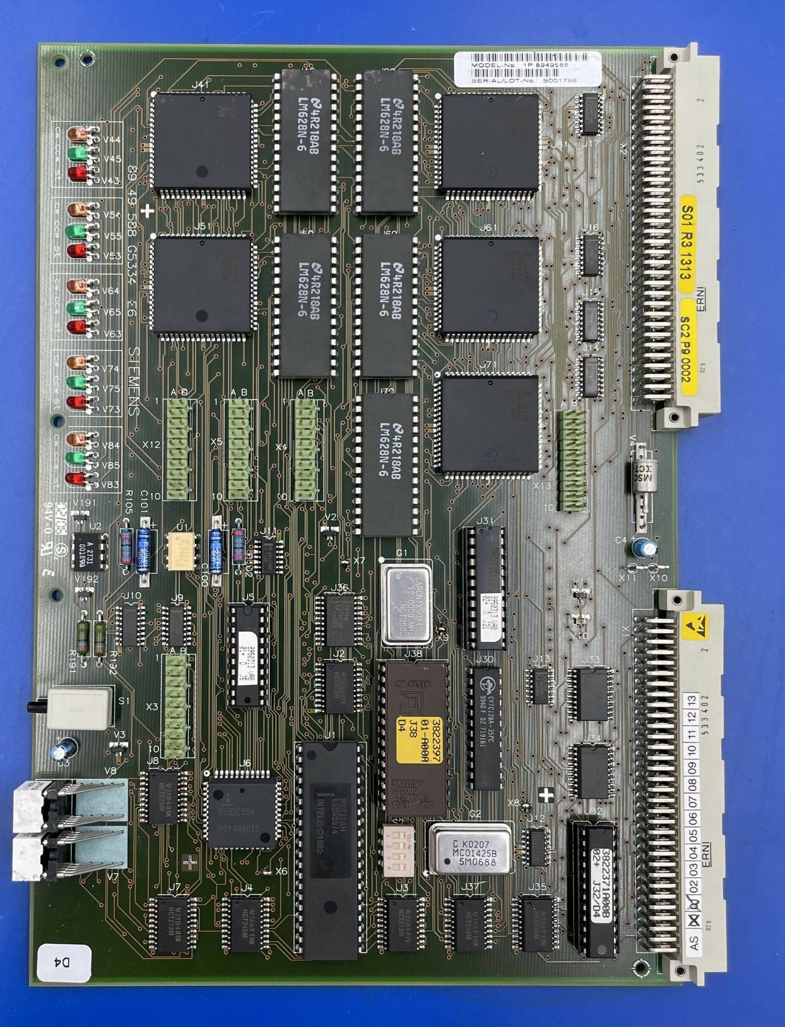 D4 MOTOR CONTROLLER ESD (08949588/8949588) SIEMENS