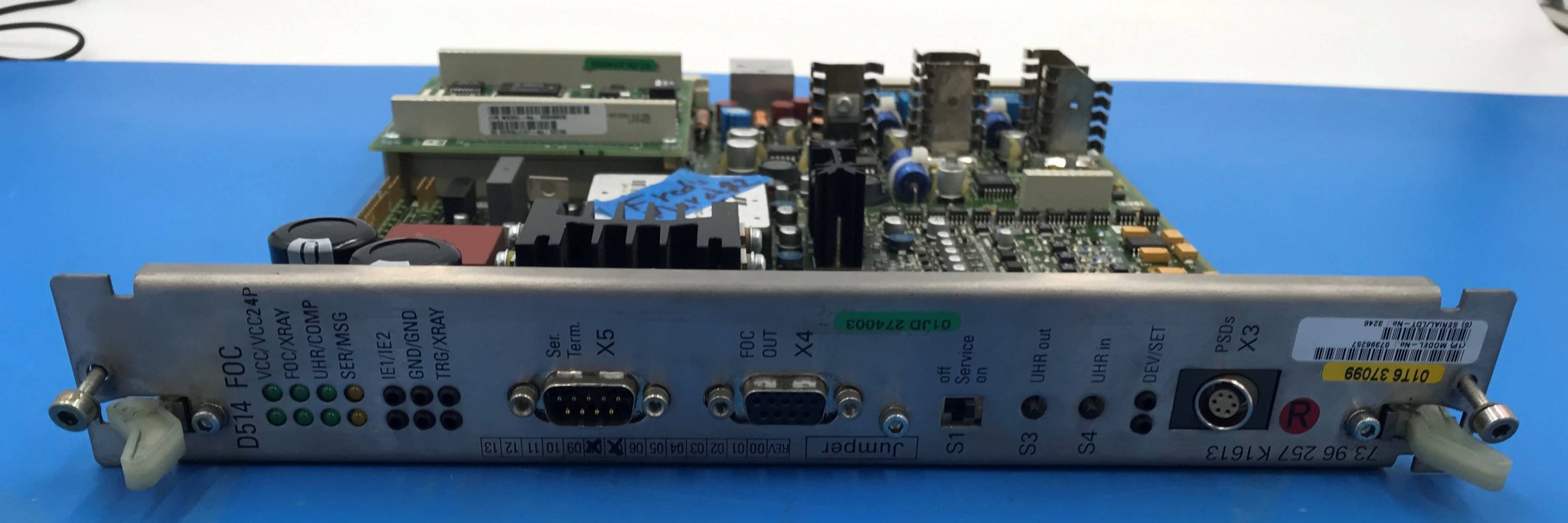 D514 FOC BOARD (07396257/07128320) SIEMENS CT