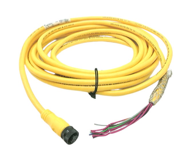 Allen-Bradley 889R-F6ECA-5 5 m M12 Female AC Micro Cable with Flying Leads