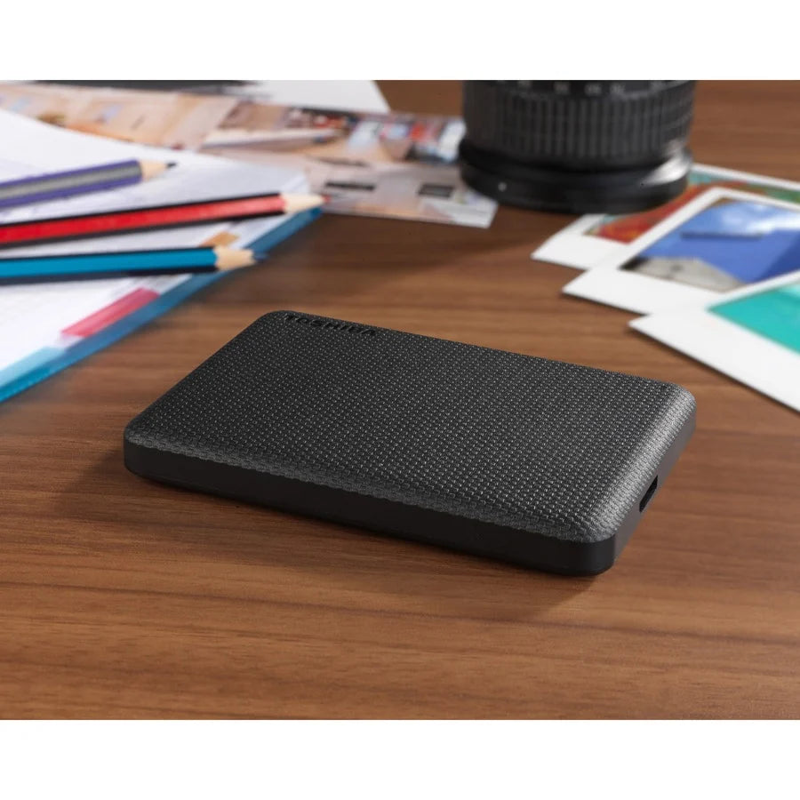 Toshiba Canvio Advance HDTCA10XK3AA 1 TB Portable Hard Drive - External - Black