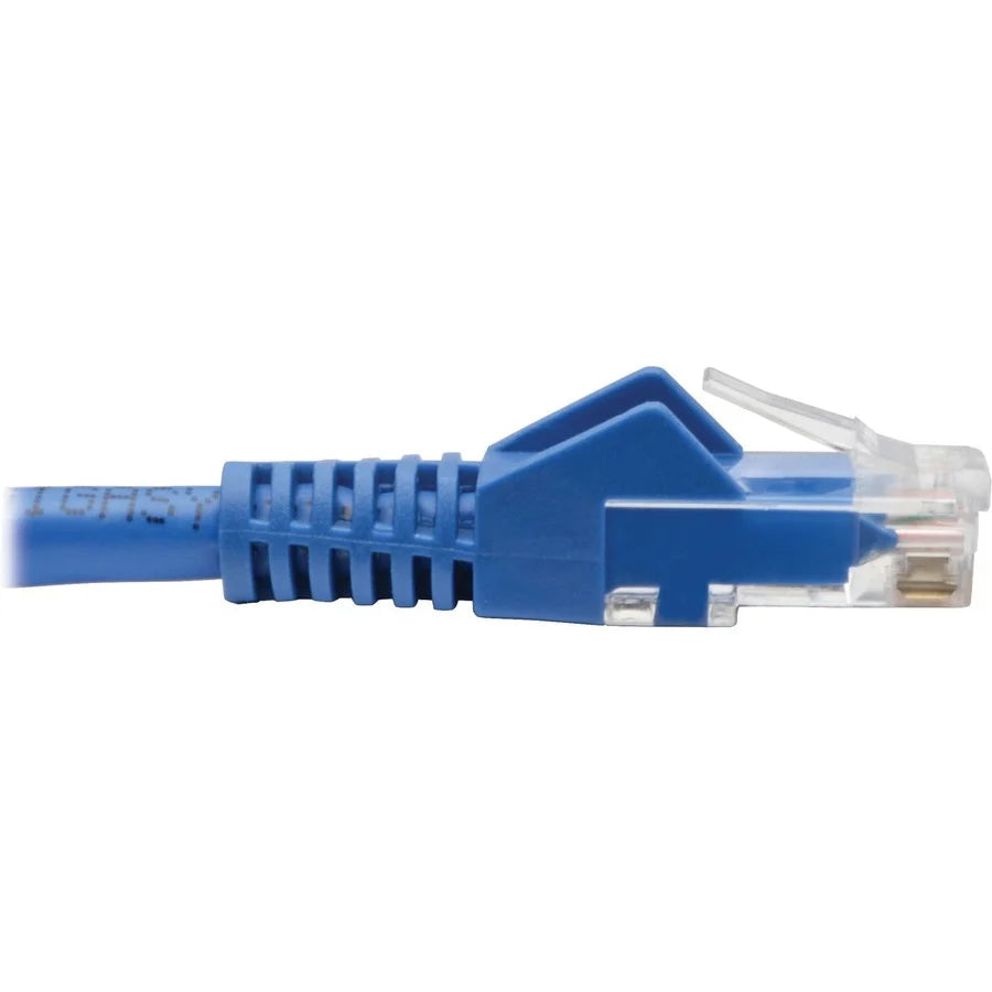 Eaton Tripp Lite Series M12 X-Code Cat6 1G UTP CMR-LP Ethernet Cable (M12 M/RJ45 M), IP68, PoE, Blue, 5 m (16.4 ft.), TAA