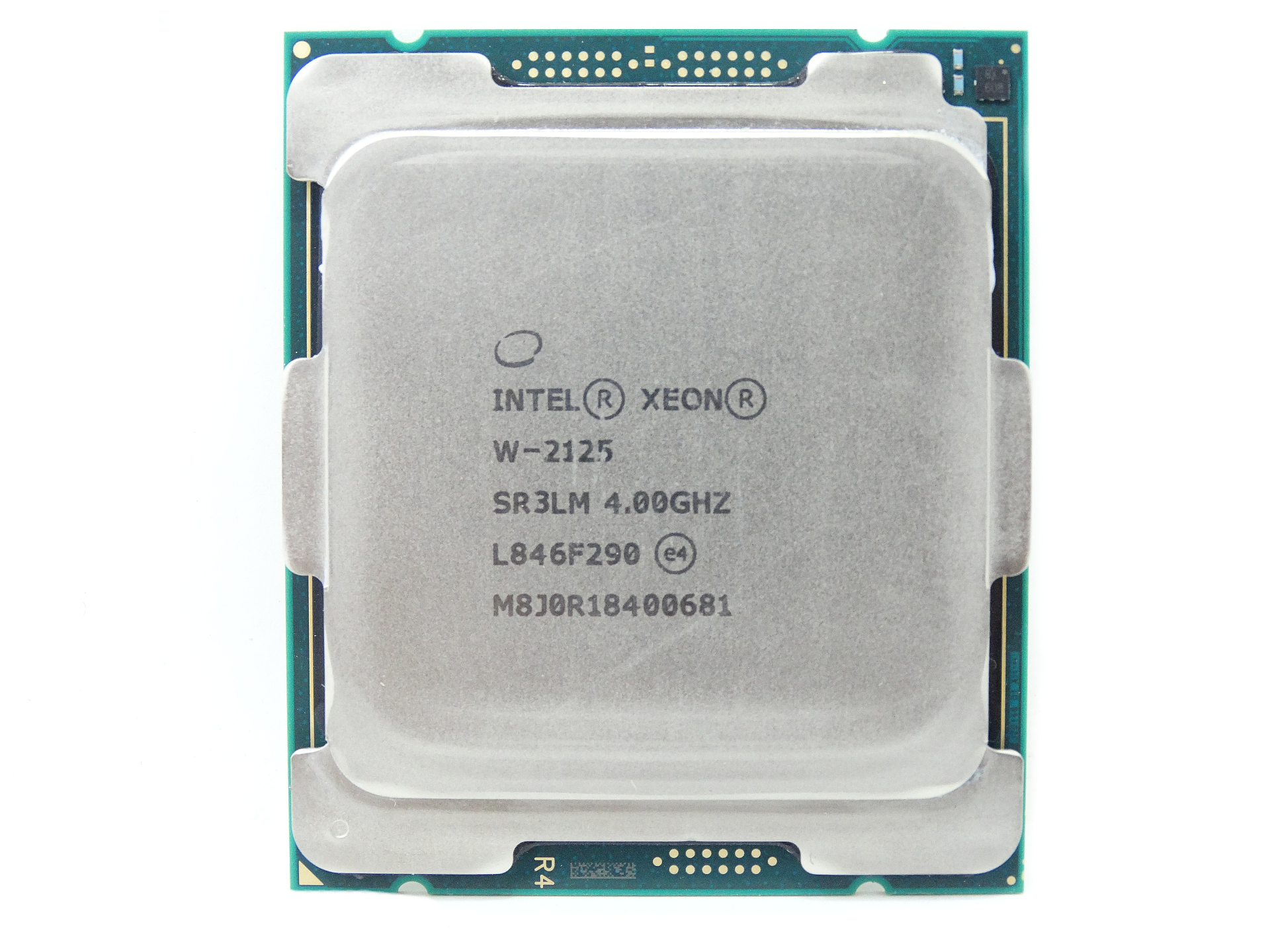 Intel Xeon Quad-Core W-2125 4GHz 8.25MB FCLGA2066 14NM 120W CPU Processor (CD8067303533303)