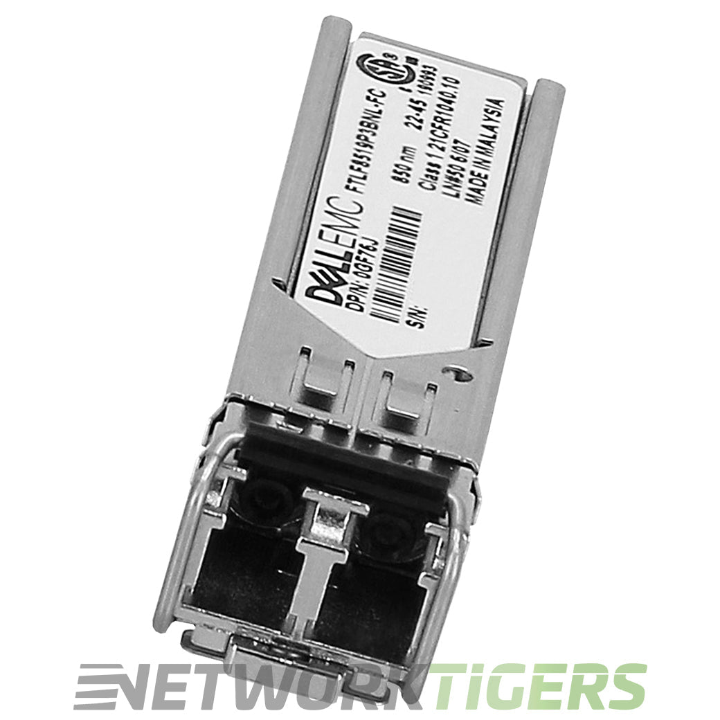 Dell 407-BBOR 1GB BASE-SX 850nm Short Haul MMF 63GGJ SFP Transceiver