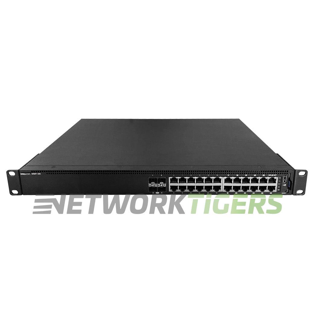 NEW Dell N1124P-ON N1100 Series 24x 1GB PoE+ RJ45 4x 10GB SFP+ EMC Switch