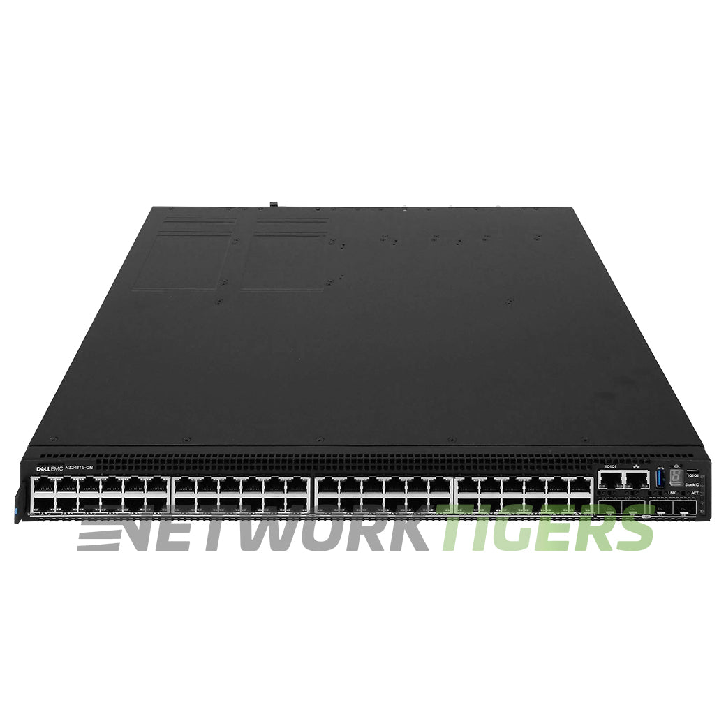 Dell N3248TE-ON-RA 48x 1GB RJ45 4x 10GB SFP+ 2x 100GB QSFP28 B-F Air OS6 Switch