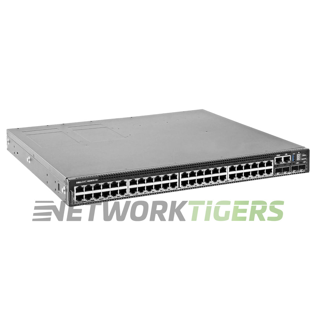 Dell N3248TE-ON-RA 48x 1GB RJ45 4x 10GB SFP+ 2x 100GB QSFP28 B-F Air OS6 Switch