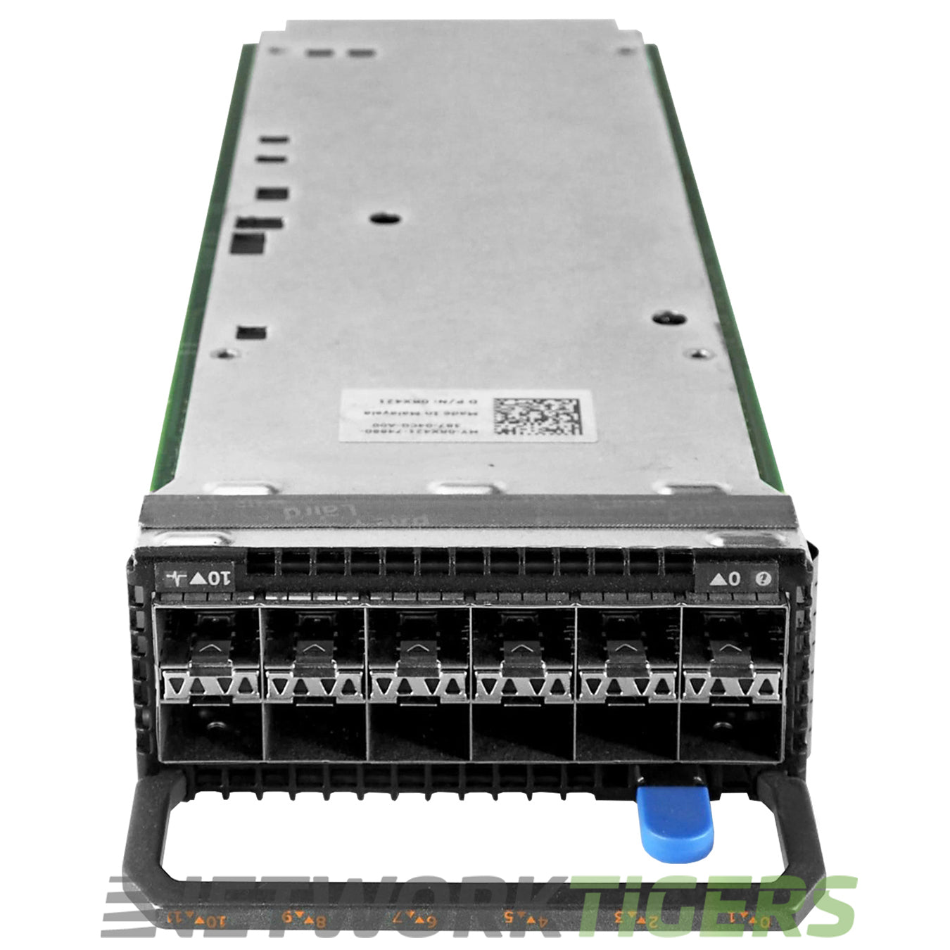 NEW Dell 409-BBCC 12xFC8ETH10-U RX421 EMC S5000 12x 8GB FC SFP+ Switch Module
