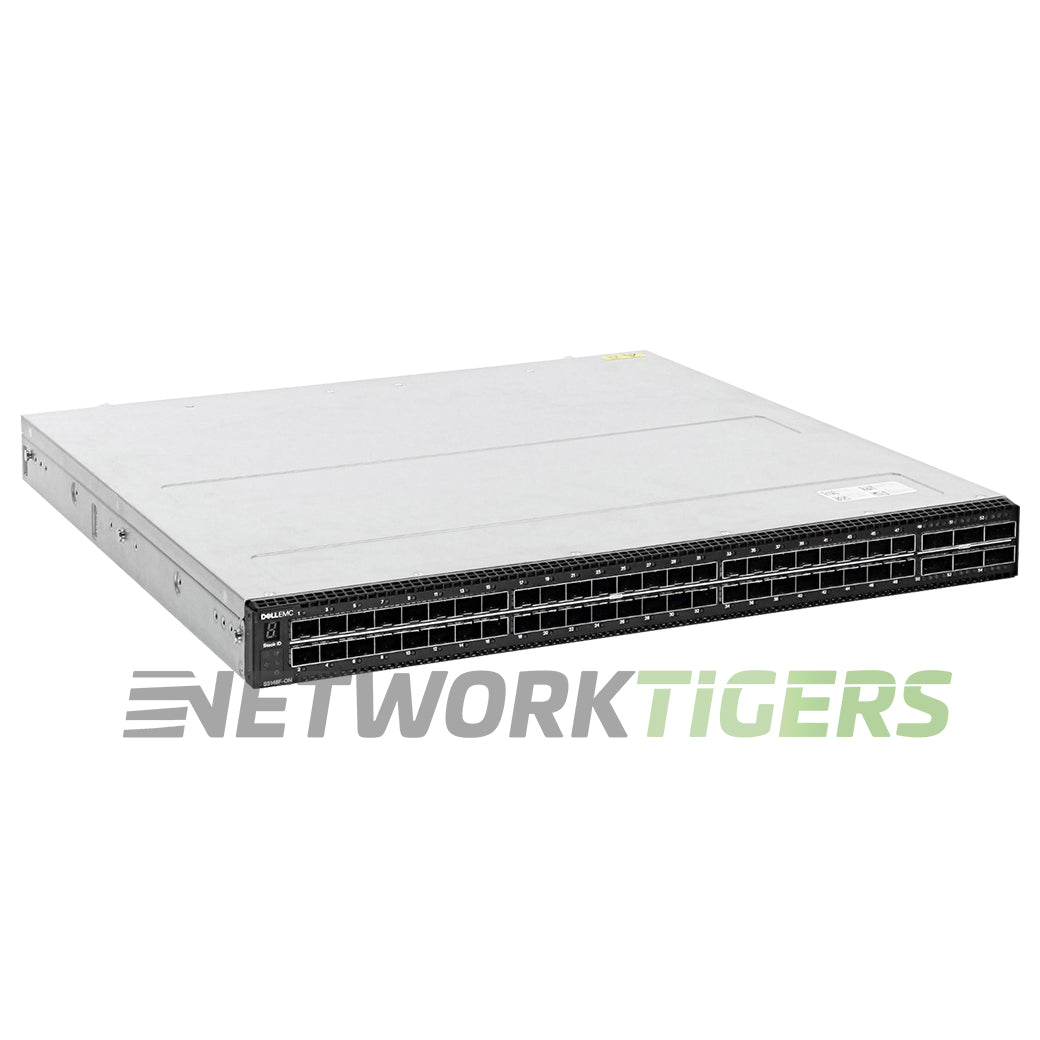 NEW Dell S5148F-ON-RA 210-ANCL 48x 25GB SFP28 6x 100GB QSFP28 B-F No OS10 Switch