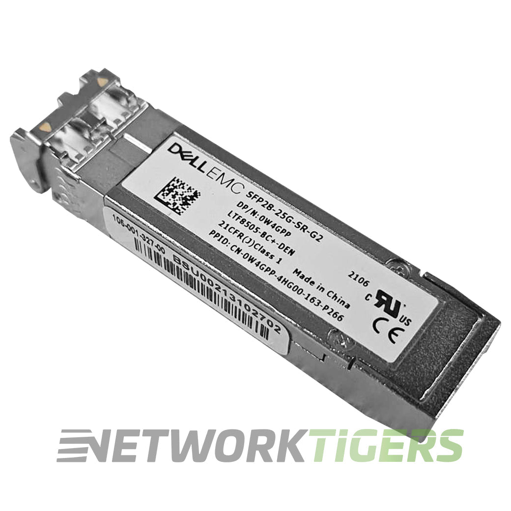 NEW Dell SFP28-25G-SR-G2 W4GPP 25GB BASE-SR 850nm MMF SFP28 Transceiver