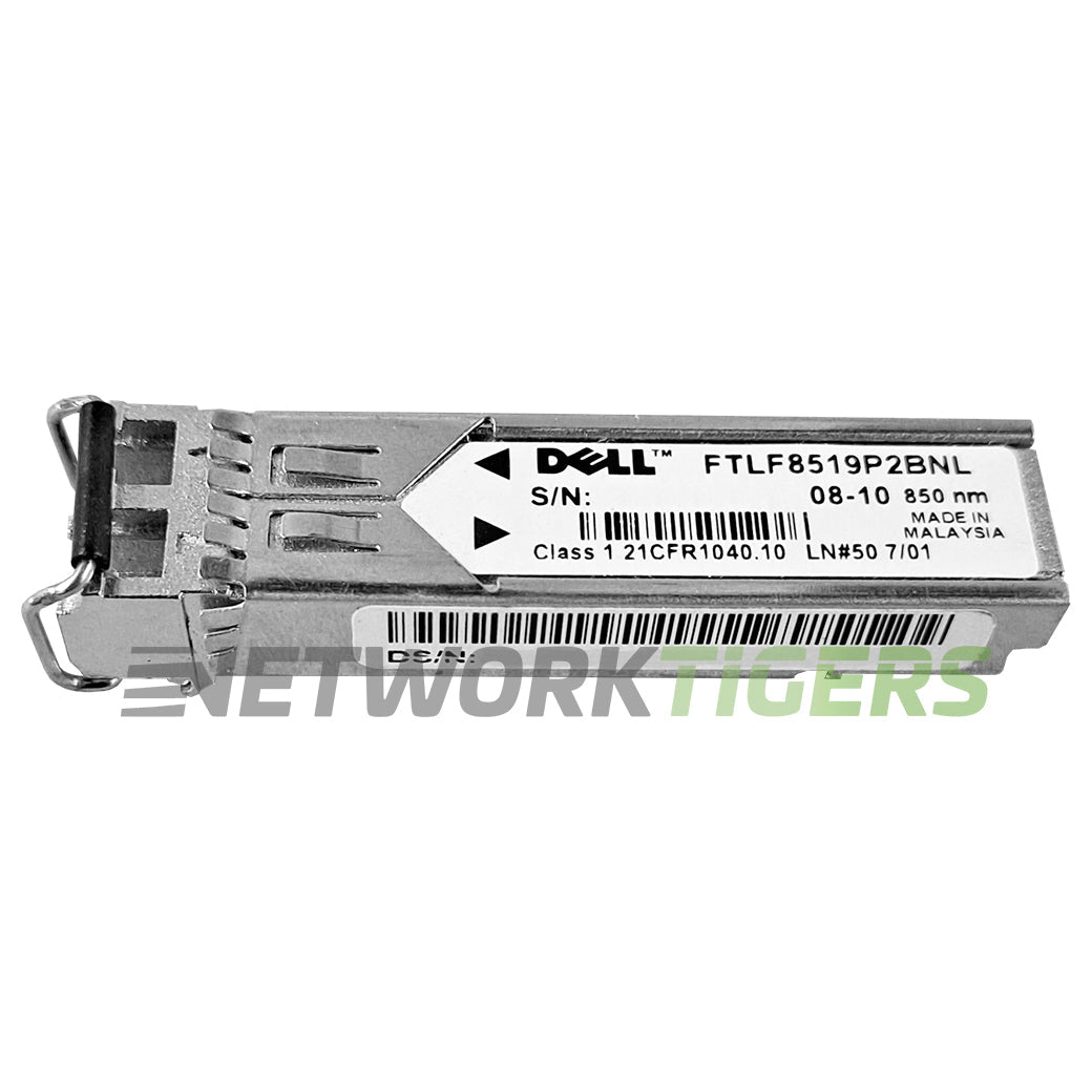 NEW Dell Finisar FTLF8519P2BNL 1GB BASE-SX 850nm 300m SFP Optical Transceiver