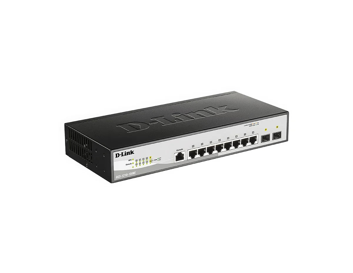 D-Link 10-Port Gigabit Smart Managed Switch DGS-1210-10