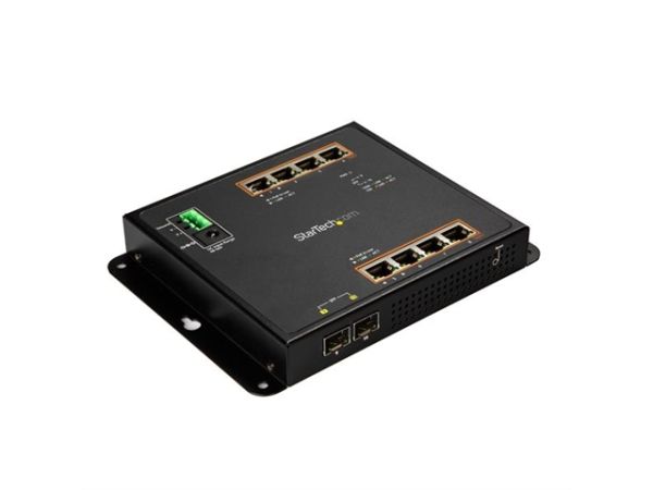 IES101GP2SFW - StarTech NT 8PT Gigabit Ethernet Switch PoE 2SFP Managed