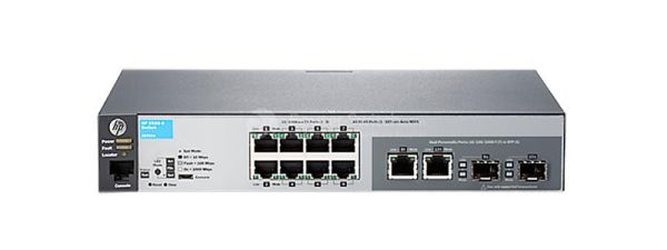 J9783A - HP 2530-8 8-Ports 10/100Base-T Managed Fast Ethernet Switch 2 Combo Gigabit SFP Ports Rack-Mountable
