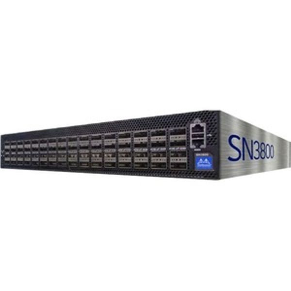 MSN3800-CS2R - Mellanox Spectrum-2 SN3800 Series 64-Ports 100GbE QSFP28 2U Network Switch