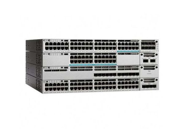 WS-C3850-48P-L - Cisco Catalyst 3850 Series 48-Ports 10/100/1000BASE-T PoE+ Layer 2 Rack-mountable Managed Stackable Switch
