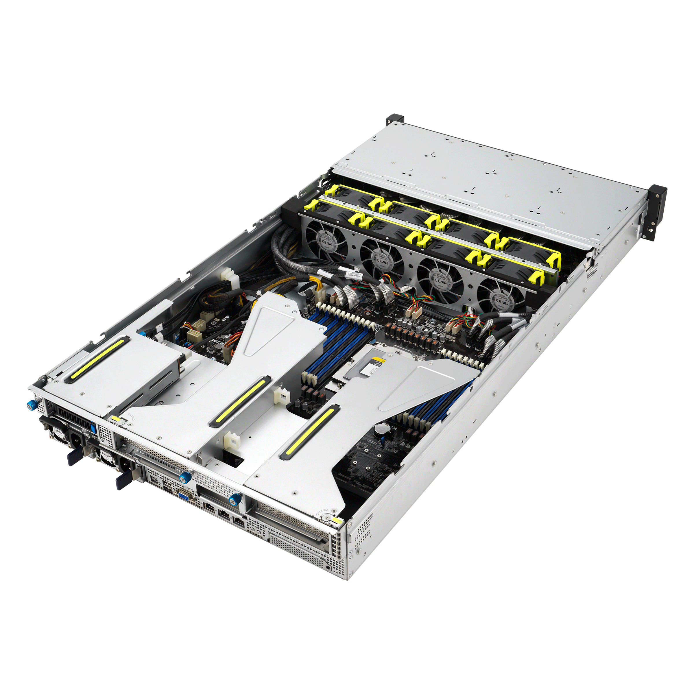 ASUS RS520A-E12-RS24U 2U Storage Server with 16-Core AMD EPYC 32GB DDR5 480GB SSD - Fully Customizable