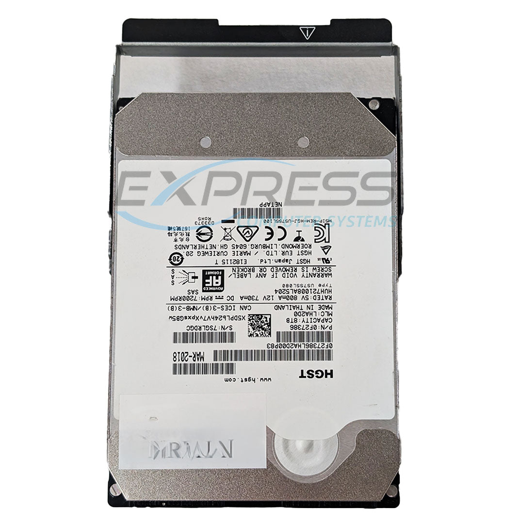 Netapp 3.5" 1.8TB 10K SAS 6Gbps HDD (111-04448) | X90-E4072B