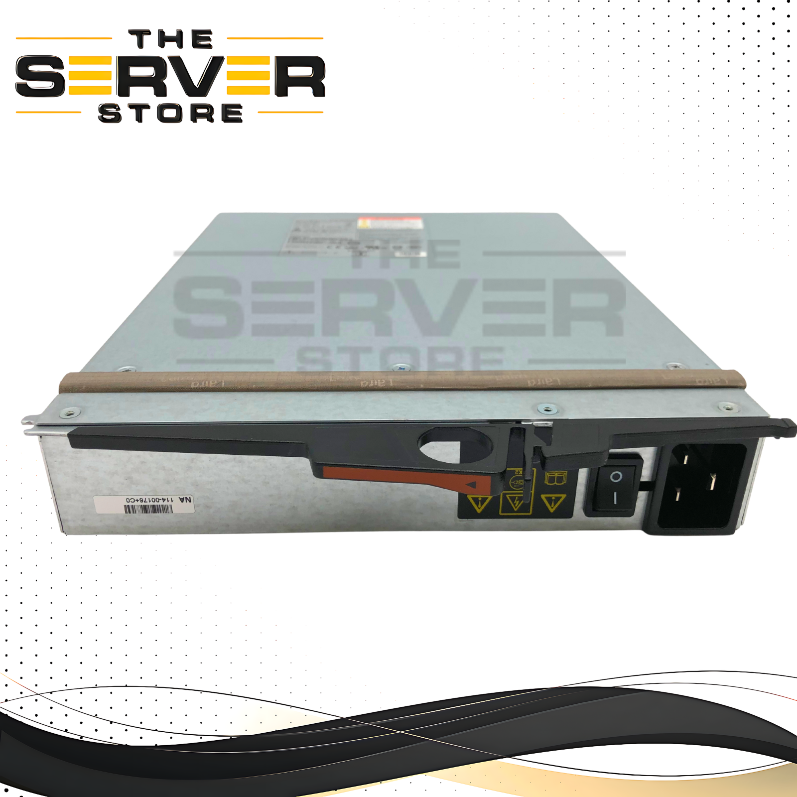 NetApp 2325W 80+ Platinum Redundant Hot-Swap Power Supply Unit (PSU) for DS460C Disk Shelf. OEM by Delta. P/N: TDPS-2325AB, 114-00176+C0.