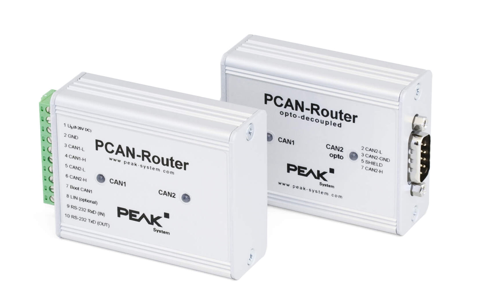 PCAN-Router - opto decoupled w/D-Sub