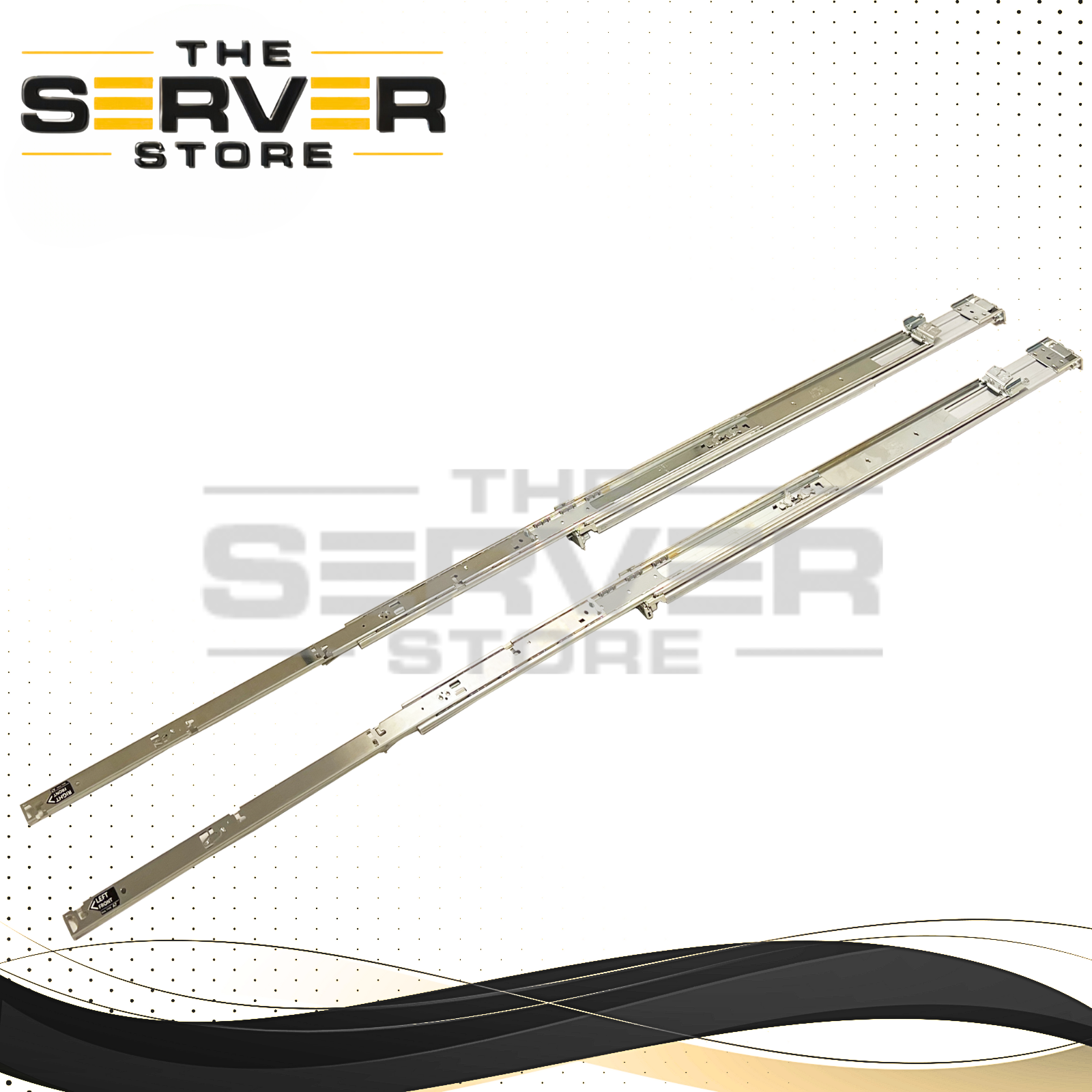 (LOT OF 5) Dell 1U Type A7 Sliding Ready Rails Kit for PowerEdge R620 R630 R640 R420 R430 R320 R330 0RK1KT RK1KT