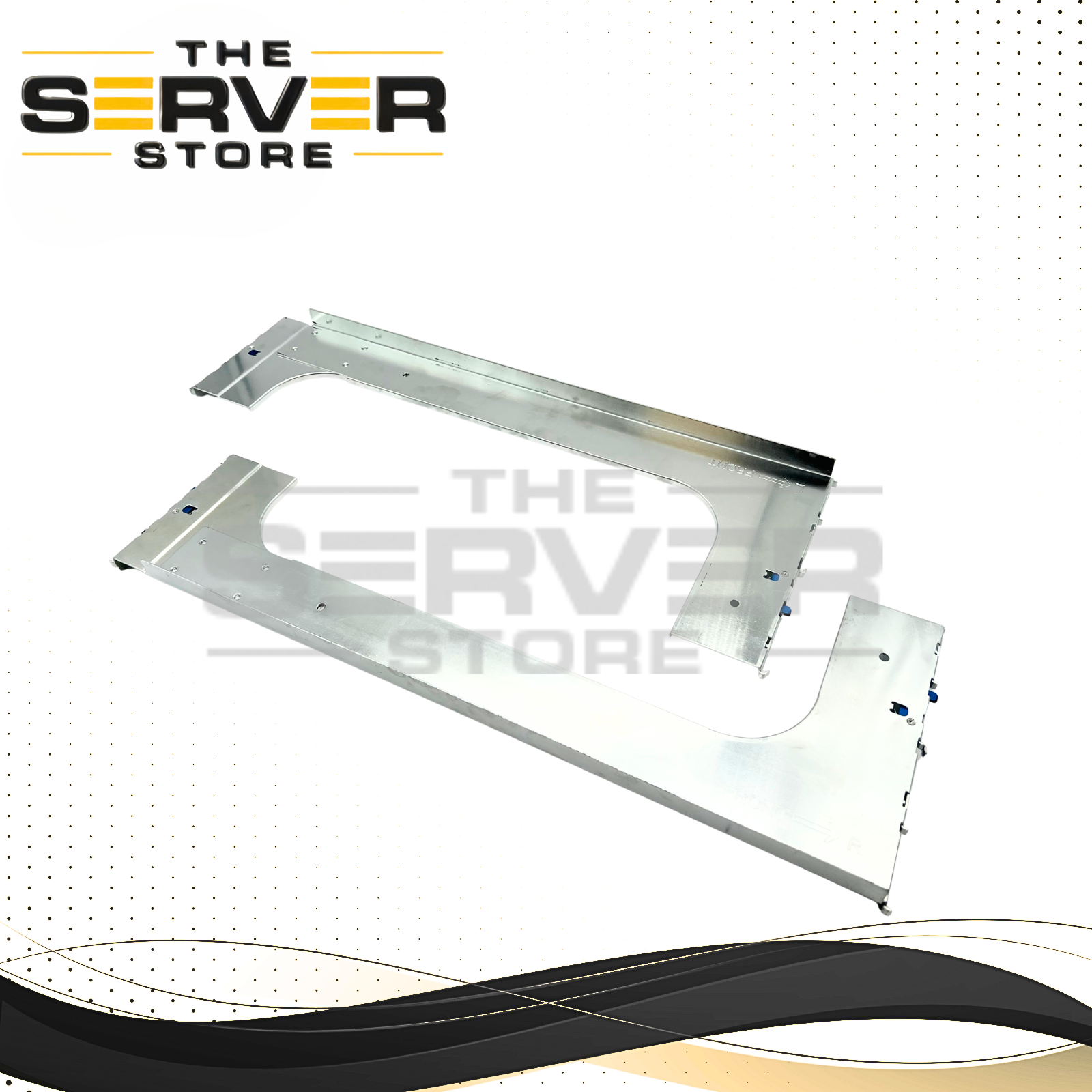 Dell 10U Rapid Rails Rackmount Slide M1000e PowerEdge CN368 0CN368 0XW098 XW098