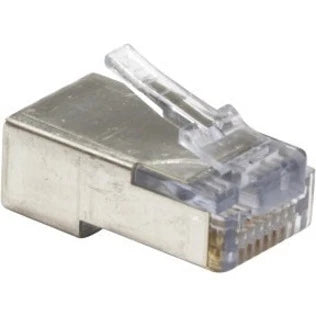 Platinum Tools Shielded EZ-RJ45 for CAT5e & CAT6 with Internal Ground