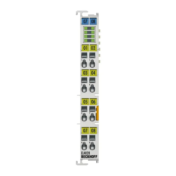 EL4028 | Beckhoff EtherCAT Terminal 8-Channel Analog Output 4–20 mA 12 Bit