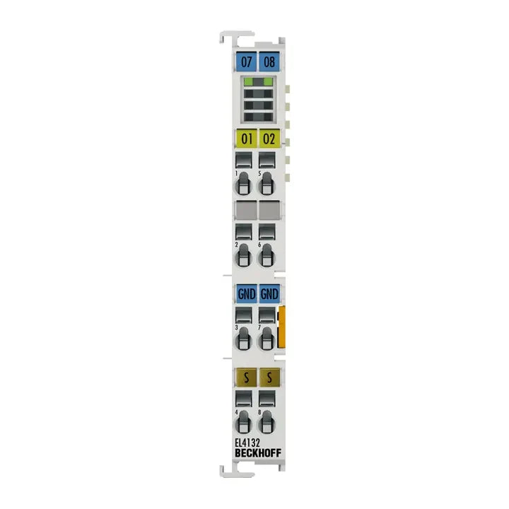 EL4132 | Beckhoff EtherCAT Terminal, 2-Channel Analog Output ±10 V, 16 Bit