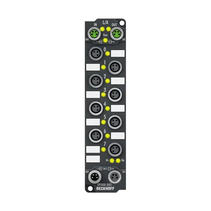 EP2008-0001 | Beckhoff EtherCAT Box 8-Channel Digital Output 24 V DC