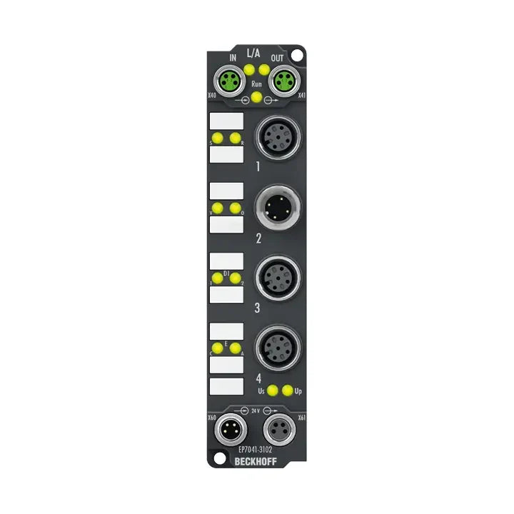 EP7041-3102 | Beckhoff EtherCAT Box Stepper Motor Module 48 V DC 5 A with Encoder