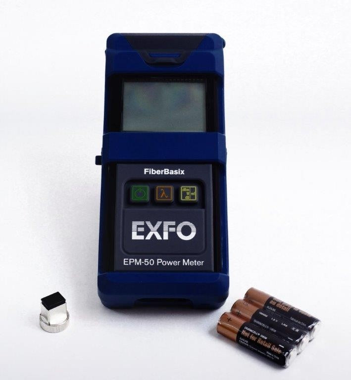 EXFO EPM-50 Power Meter with High Power InGaAs Detector, FC Adapter