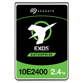 Seagate Exos 10E2400 ST2400MM0139 2.4TB 10K RPM SAS 12Gb/s 512e/4Kn 256MB 2.5" SED FastFormat Manufacturer Recertified HDD