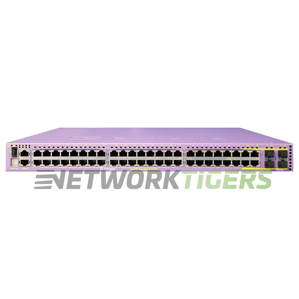 NEW Extreme 16534 X440-G2-48t-10GE4 48x 1GB RJ45 4x 1GB Combo 2x SFP+ Switch