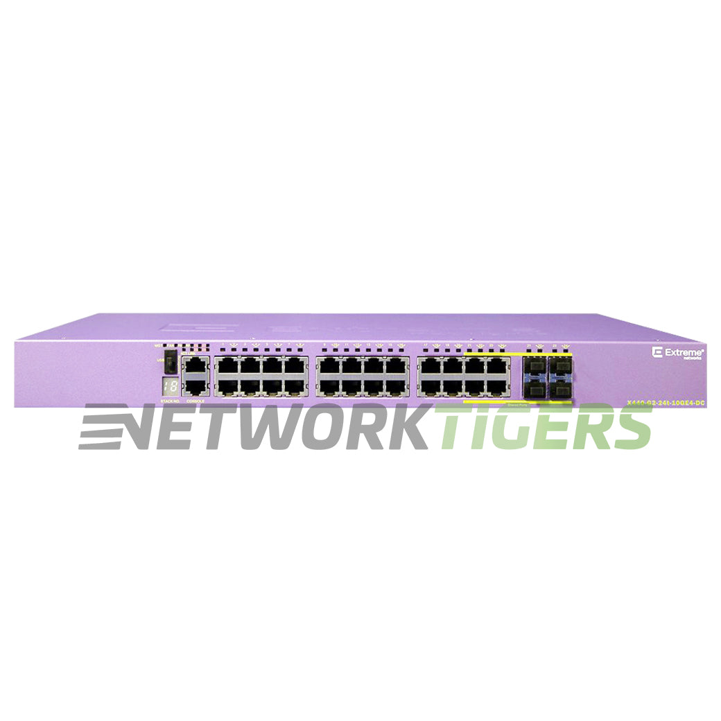 NEW Extreme 16536 24x 1GB RJ45 4x 10GB SFP+ 4x 1GB Combo (DC) Switch