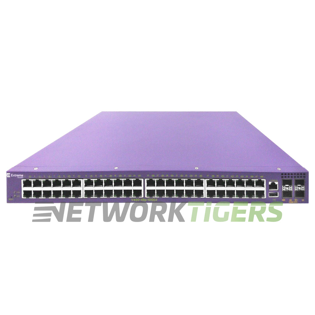 Extreme 18103 V400-48t-10GE4 48x 1GB RJ45 4x 10GB SFP+ Switch