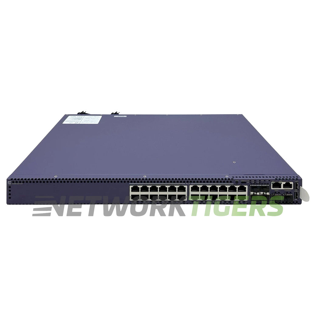 Extreme 5420M-24W-4YE 5420 Series 24x 1GB PoE RJ45 4x 25GB SFP28 Switch