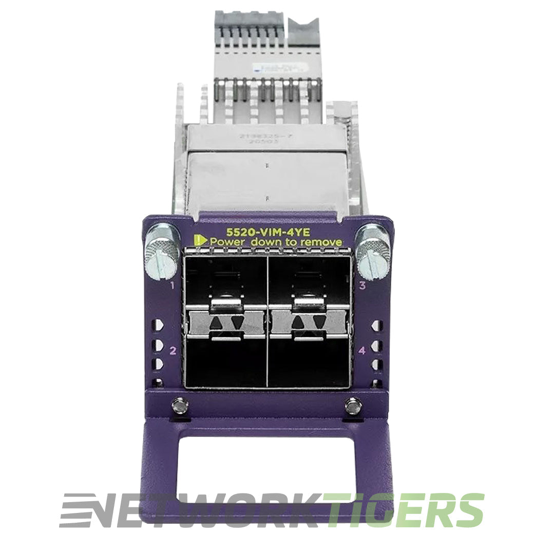 NEW Extreme 5520-VIM-4YE 5520 Series 4x 25GB SFP28 Switch Module