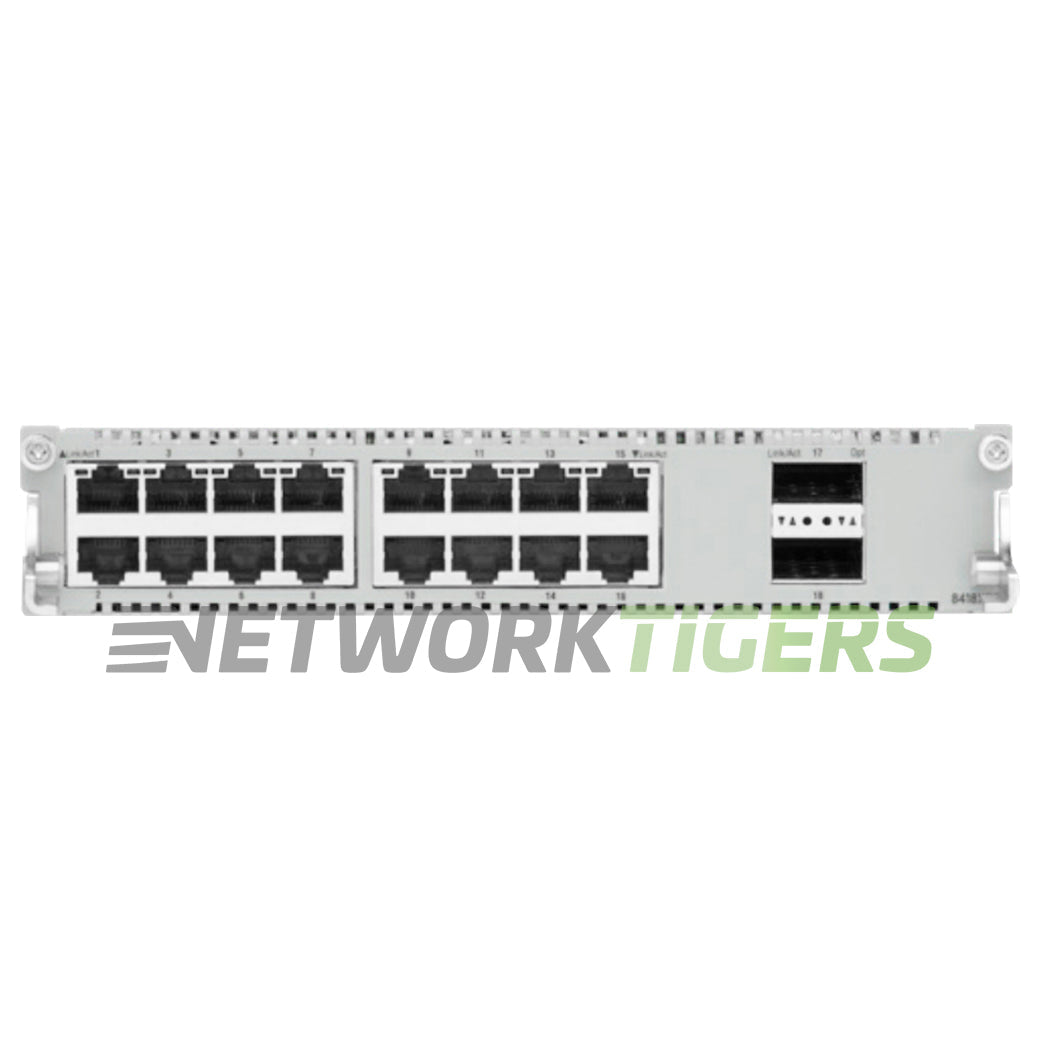NEW Extreme EC8404006-E6 8418XTQ 16x 10GE 2x 40G QSFP+ Switch Module
