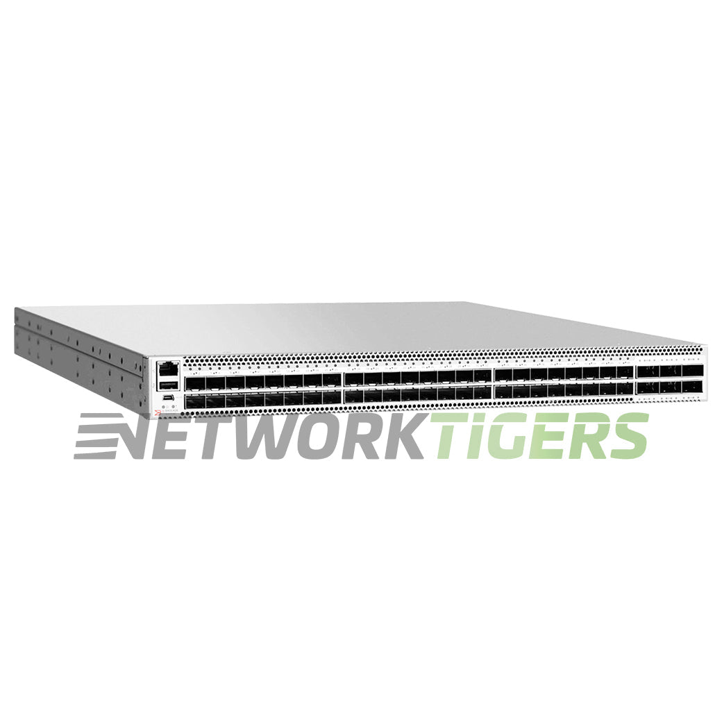 Extreme Brocade BR-SLX-9140-48V-AC-F 48x 25GB SFP28 6x QSFP28 F-B Air Switch