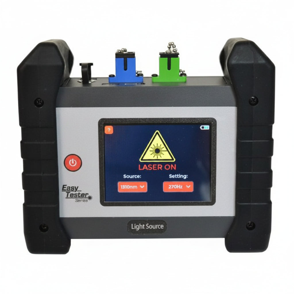 Quad Wavelength Singlemode and Multimode Light Source with VFL (850/1300/1310/1550nm)