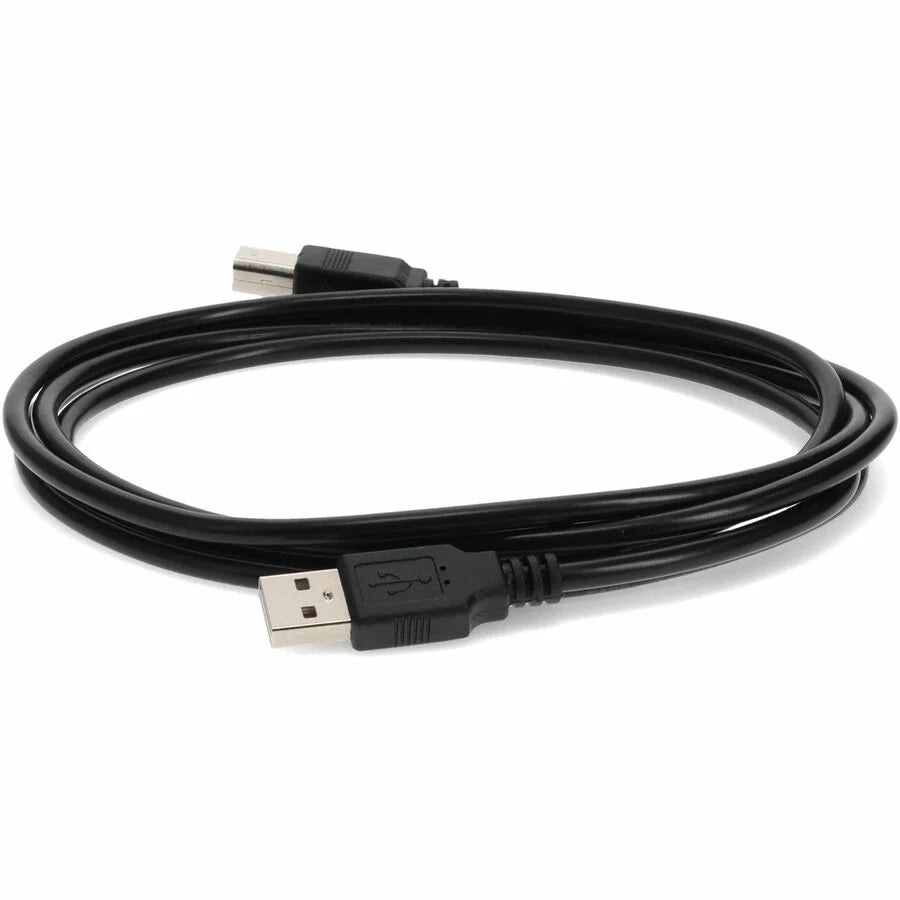 AddOn 9m USB A 2.0 Male to USB B 2.0 Male Black Printer Extension Cable