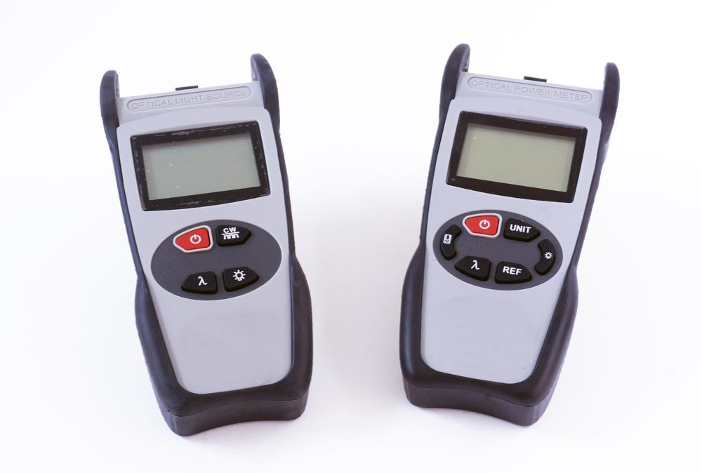 Test Set Kit with Data Saving Power Meter & 1310/1550nm Light Source