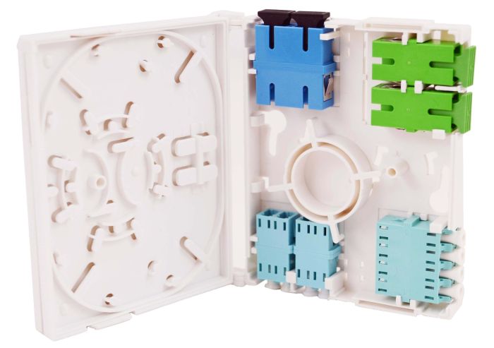 Wall Mount Box Compact White Unloaded